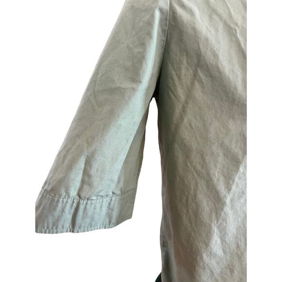 AMERICAS SWEETHEARTgreen button up womens size large - Picture 3 of 6